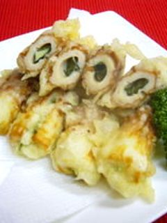 ☆とろ~りチーズの大葉ちくわてん☆-レシピのメイン写真