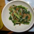 超簡単♪わけぎと納豆のねばねば