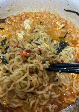 辛ラーメンの食べ方-レシピのメイン写真
