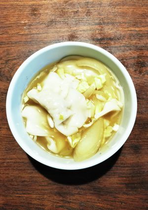 食物繊維たっぷりの簡易餃子スープ-レシピのメイン写真