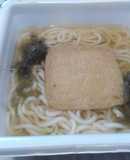 レンチンでお手軽うどんV7〜きつねとろろ