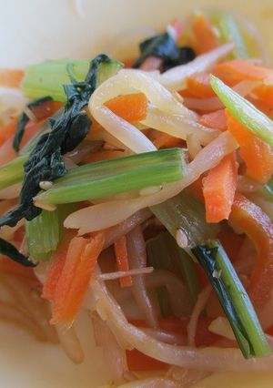 もやしのナムル＃豊明市学校給食-レシピのメイン写真