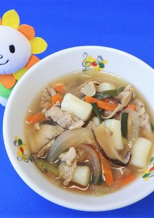 トッポギスープ★尾張旭市学校給食-レシピのメイン写真