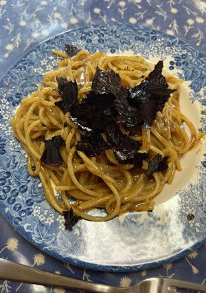 アリサ風、海苔ごはんですよパスタ-レシピのメイン写真