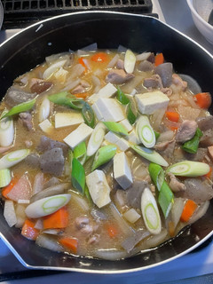 鶏もも煮『モツ煮風』-レシピのメイン写真