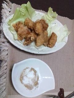 鶏肉の竜田揚げ★山椒塩で!-レシピのメイン写真