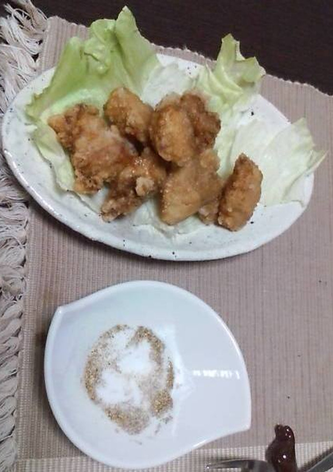 鶏肉の竜田揚げ★山椒塩で！-レシピのメイン写真