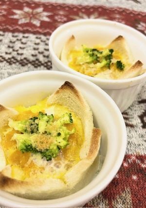 【離乳食】12か月～　かぼちゃのキッシュ-レシピのメイン写真