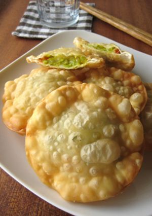 そら豆の春色サモサ-レシピのメイン写真