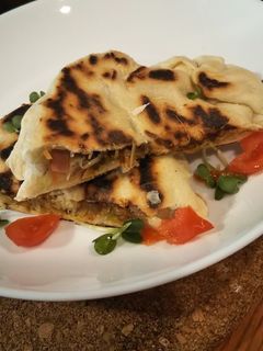 無印ナンの粉で作ったカレー包み焼き-レシピのメイン写真