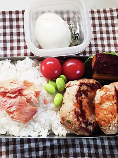 つくねバーグ弁当(12.27)-レシピのメイン写真