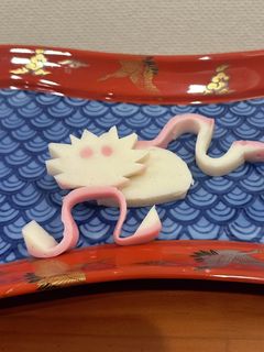 簡単!かまぼこママの辰の飾り切り 干支-レシピのメイン写真
