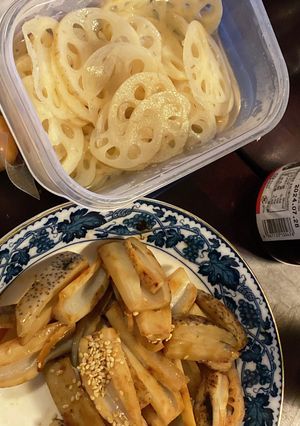 #おせちに！酢れんこんと蓮根の金平-レシピのメイン写真