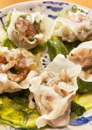 パクチー焼売　フライパンで簡単♪-レシピのメイン写真
