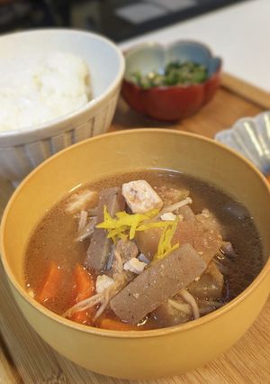 重ねて煮る〈豚汁〉-レシピのメイン写真