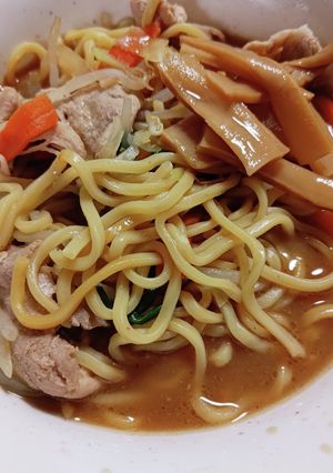 激ウマ 濃厚魚介つけ麺の野菜ラーメン-レシピのメイン写真