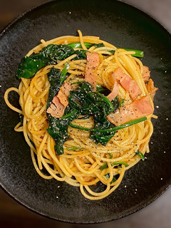 ほうれん草とベーコンのパスタ-レシピのメイン写真