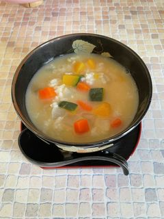 お腹に優しい♡栄養たっぷり味噌おじや-レシピのメイン写真