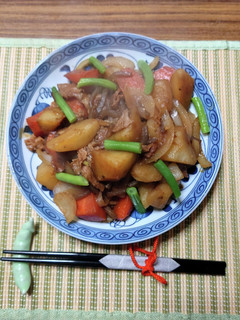ヨウサマの減塩舞鶴風肉じゃが(京都風)-レシピのメイン写真