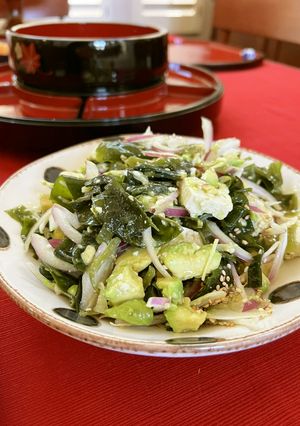 ★豆腐アボカドわかめのサラダ★-レシピのメイン写真