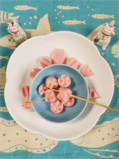 (○^Д^○)❤魚肉ソーセージ~飾り切り-レシピのメイン写真