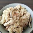 梅と舞茸の炊き込みご飯