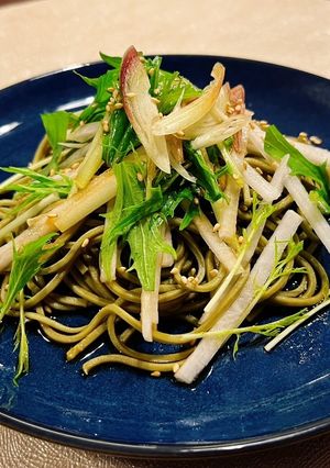 茶蕎麦と大根のサラダ-レシピのメイン写真