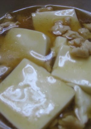 ◇-豆腐とひき肉の煮物-◇-レシピのメイン写真