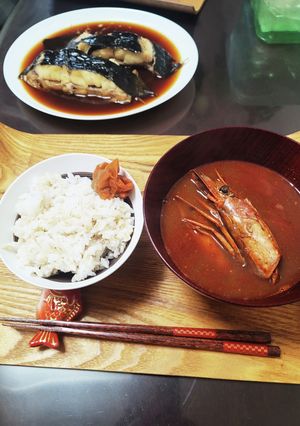 海老の頭 de 簡単絶品お味噌汁-レシピのメイン写真