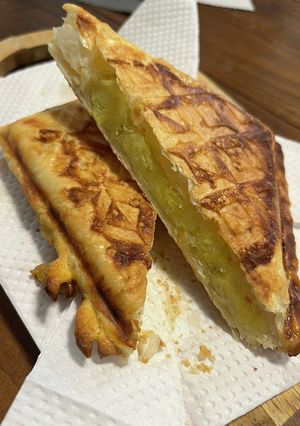 さつま芋パイ(ホットサンドメーカー)-レシピのメイン写真