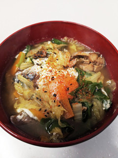 白菜とサバ缶 たまに玉子!-レシピのメイン写真