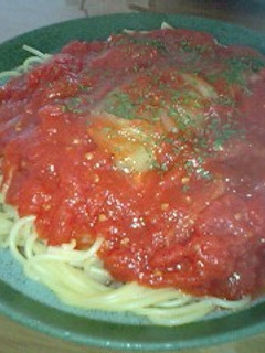 トマトパスタ-レシピのメイン写真