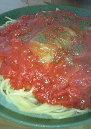 トマトパスタ-レシピのメイン写真