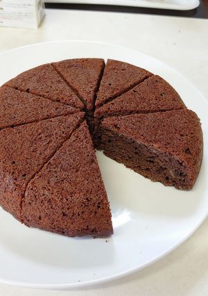 HM＆炊飯器で！バナナ・ココアケーキ-レシピのメイン写真