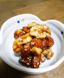 味噌ピーじゃなくて、味噌ミックスナッツ♪