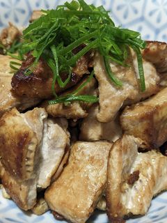 鮪のニンニク醤油風味-レシピのメイン写真