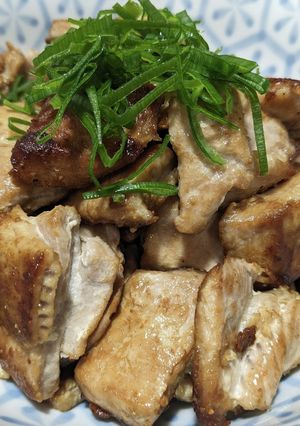 鮪のニンニク醤油風味-レシピのメイン写真