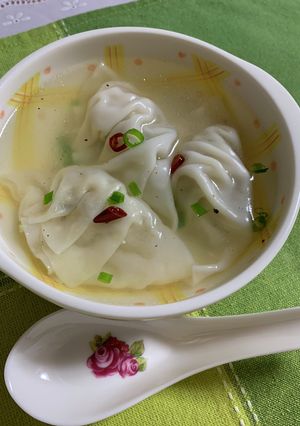 我が家の水餃子スープ♪-レシピのメイン写真