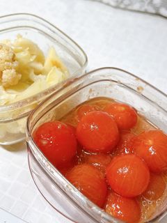 りんごの甘酒とポン酢でマリネ液-レシピのメイン写真