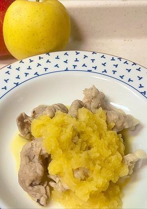 豚肉のアップルバターソース-レシピのメイン写真