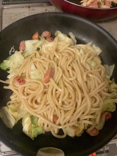 焼きうどんの素がなくても簡単焼きうどん-レシピのメイン写真