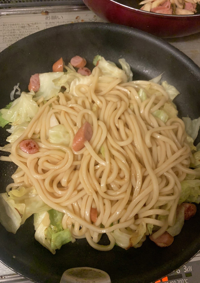 焼きうどんの素がなくても簡単焼きうどん-レシピのメイン写真