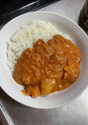バターチキンカレー＆ホワイトソース-レシピのメイン写真