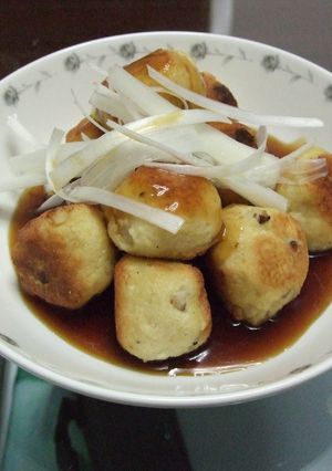 豆腐団子の甘酢あんかけ-レシピのメイン写真