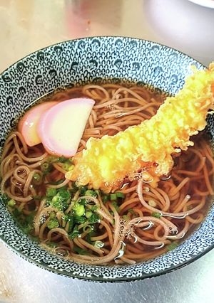 大海老天ぷらそば 大海老天ぷら作り-レシピのメイン写真