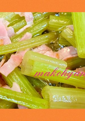 食育☆フキとベーコン炒め☆山菜-レシピのメイン写真