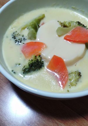 お手軽　コンポタ茶碗蒸し-レシピのメイン写真