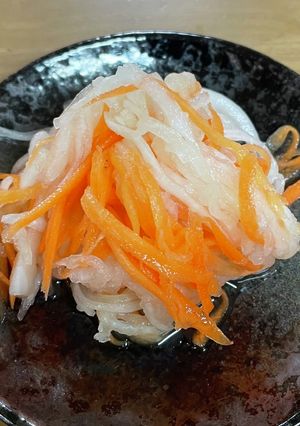 時短で大根と人参のなます-レシピのメイン写真