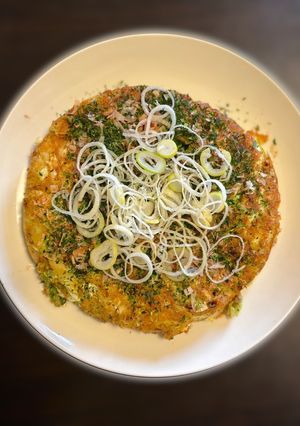 小麦粉不要！山芋のフワフワお好み焼き-レシピのメイン写真