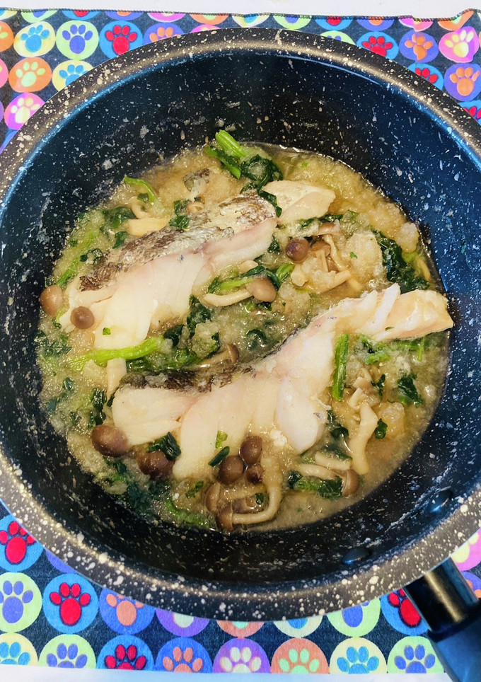 大根おろし消費●あっさりタラのみぞれ煮-レシピのメイン写真